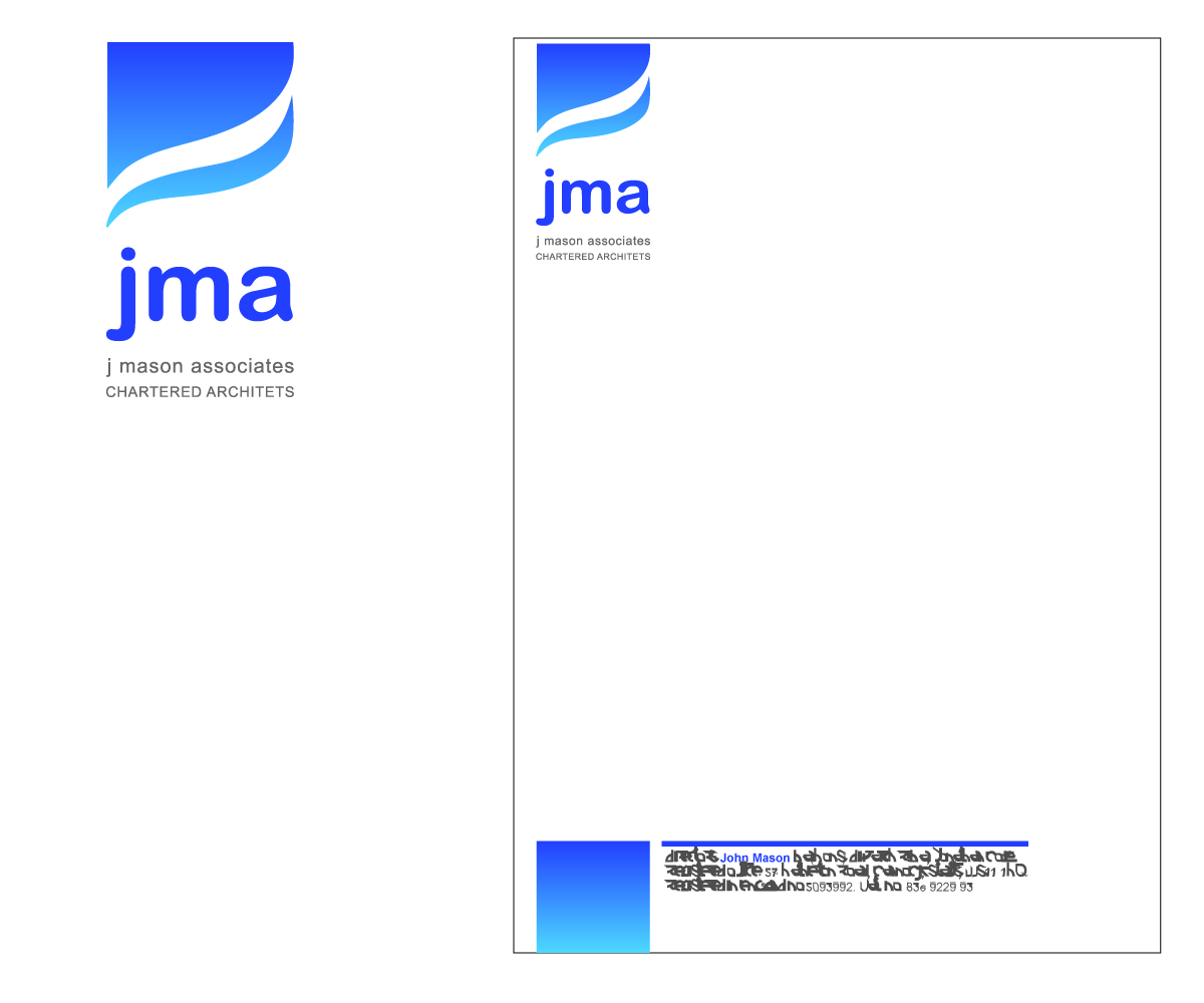 Letterhead Design by OUT of BOX.d for J Mason Associates | Design #3583502