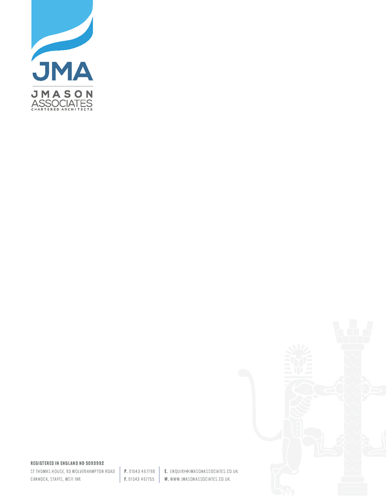 Letterhead Design by stoodio.id for J Mason Associates | Design #3682467