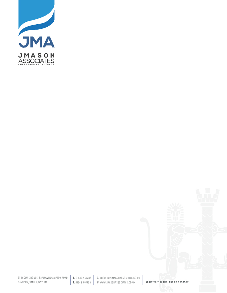 Letterhead Design by stoodio.id for J Mason Associates | Design #3682701