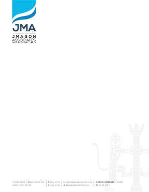 Diseño de Membrete por fauzanmaulidi para J Mason Associates | Diseño #3682704