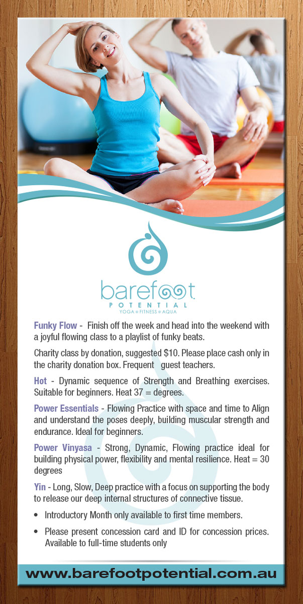 Design de Flyer par theblueart pour Barefoot Potential | Design #3559522