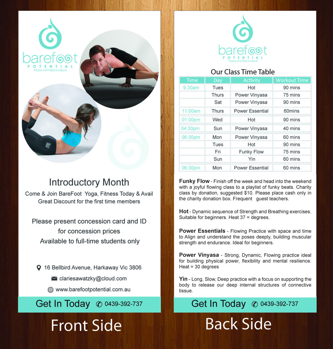 Design de Flyer par HarmiDesigning pour Barefoot Potential | Design #3561448