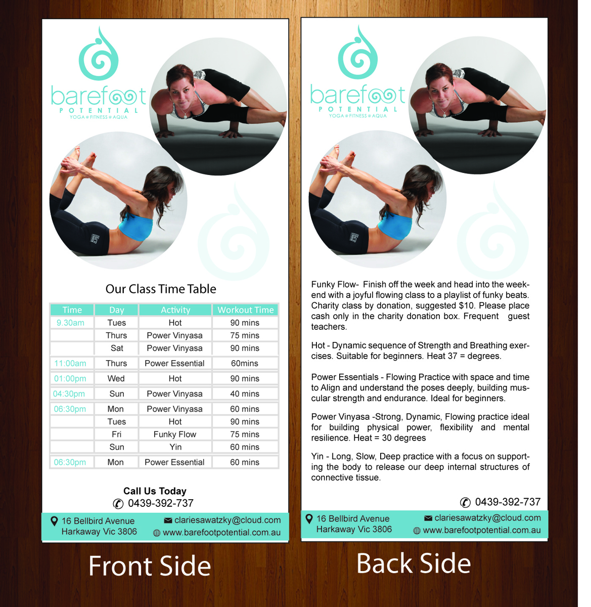 Design de Flyer par HarmiDesigning pour Barefoot Potential | Design #3561452