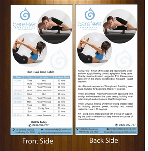 Flyer Design by harmi_199 for Barefoot Potential | Design: #3561452
