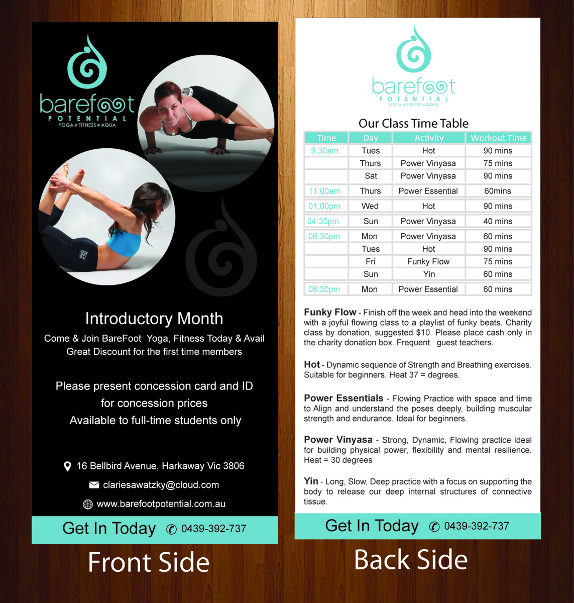 Flyer Design by harmi_199 for Barefoot Potential | Design #3561459