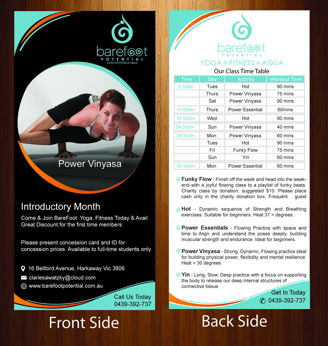 Design de Flyer par HarmiDesigning pour Barefoot Potential | Design #3561466