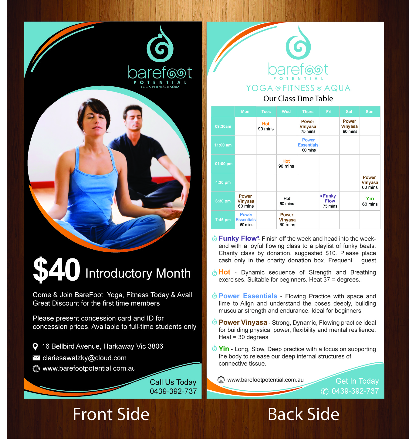 Design de Flyer par HarmiDesigning pour Barefoot Potential | Design #3563549