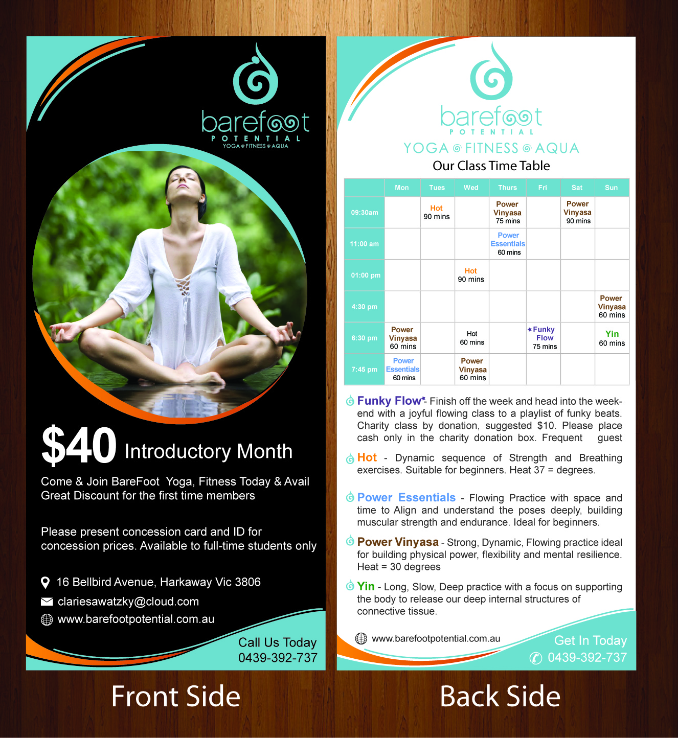 Flyer Design by HarmiDesigning for Barefoot Potential | Design #3563551