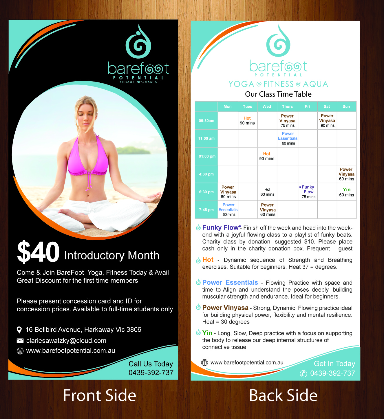 Design de Flyer par HarmiDesigning pour Barefoot Potential | Design #3563556