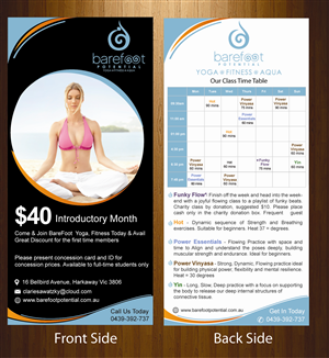 Flyer Design by harmi_199 for Barefoot Potential | Design: #3563556