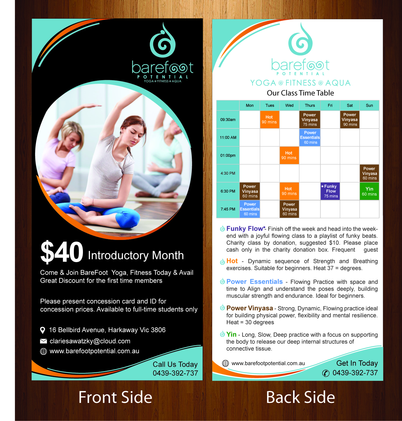 Flyer Design by harmi_199 for Barefoot Potential | Design #3563565