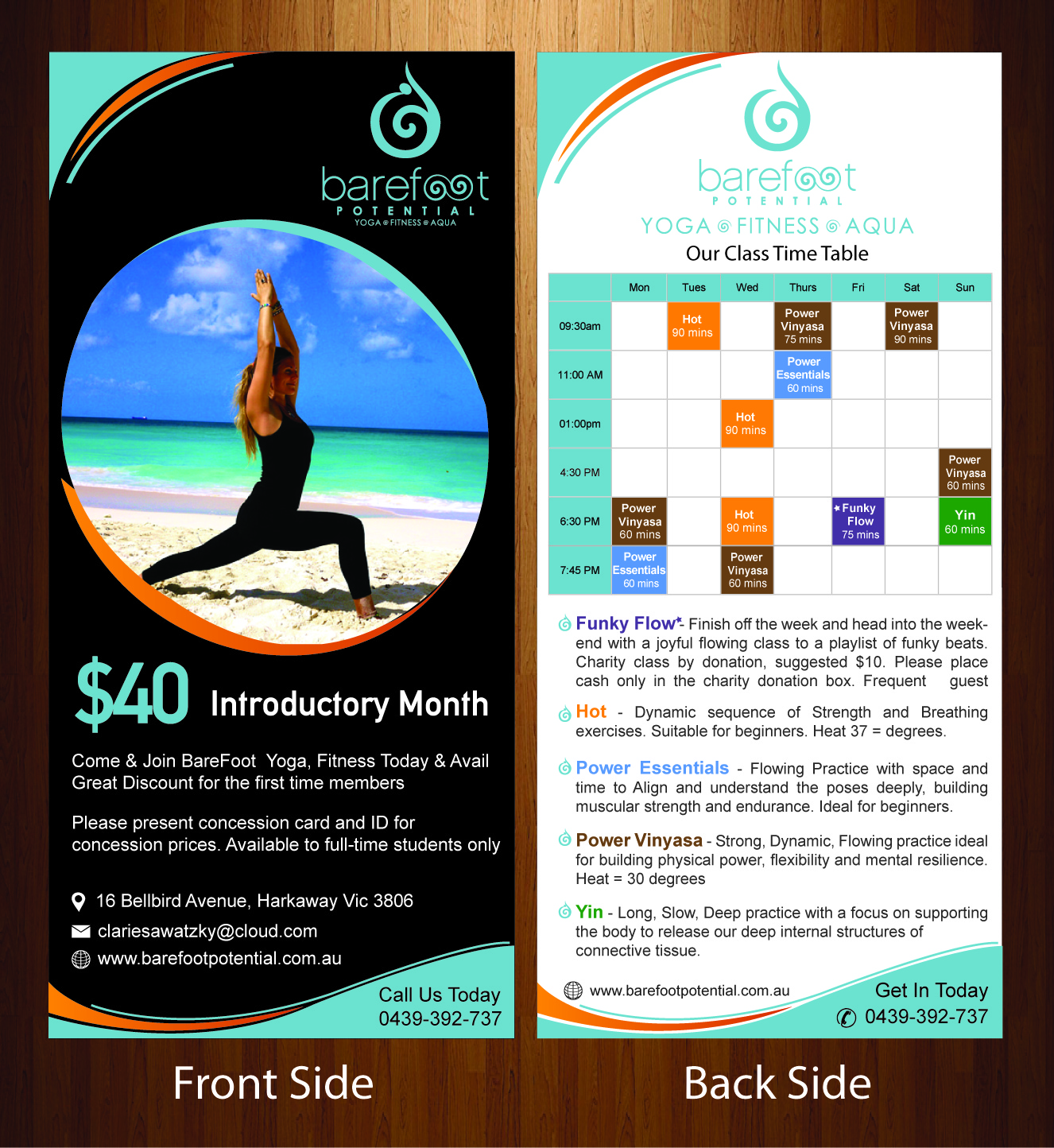 Flyer Design by harmi_199 for Barefoot Potential | Design #3563569