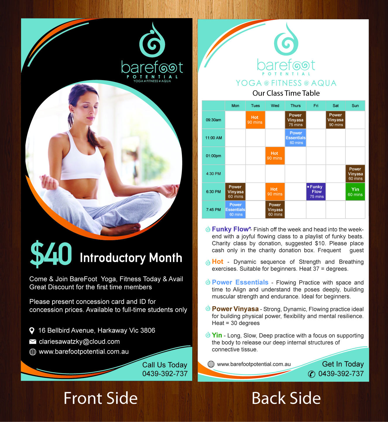 Design de Flyer par HarmiDesigning pour Barefoot Potential | Design #3563573