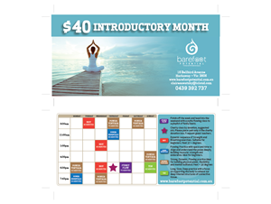 Flyer Design by 90 Degree Design for Barefoot Potential | Design #3574466