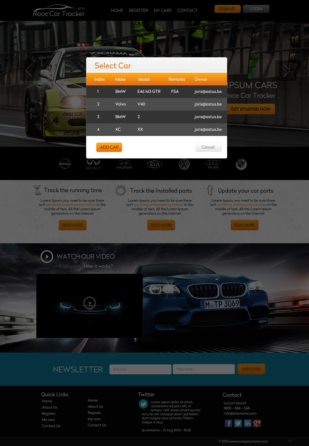 Web Design by pb for Astus BVBA | Design #3845347