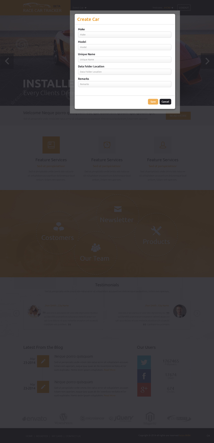 Web Design by pb for Astus BVBA | Design #3845388