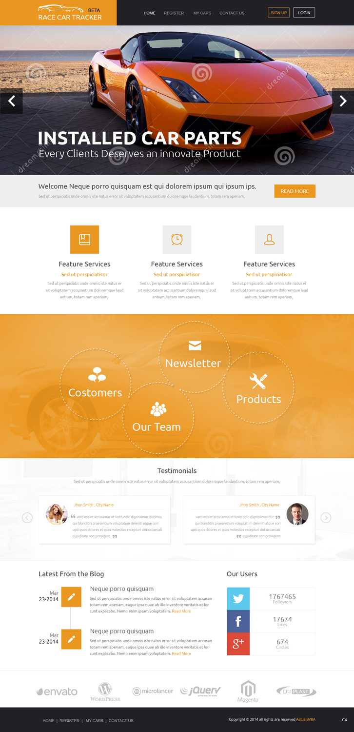 Web Design by pb for Astus BVBA | Design #3845393