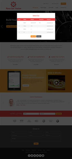 Web Design by pb for Astus BVBA | Design: #3845425