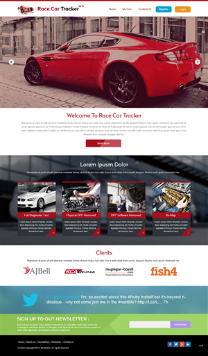 Web Design by pb for Astus BVBA | Design: #3853261