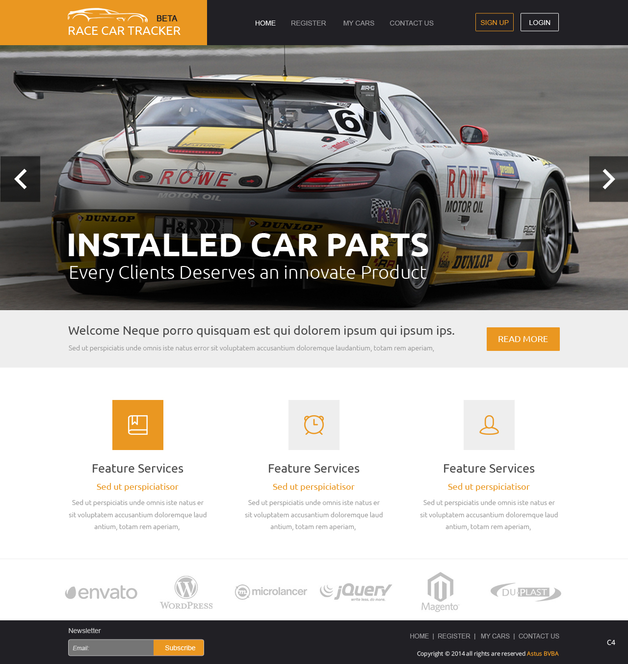 Web-Design von pb für Astus BVBA | Design #3896254