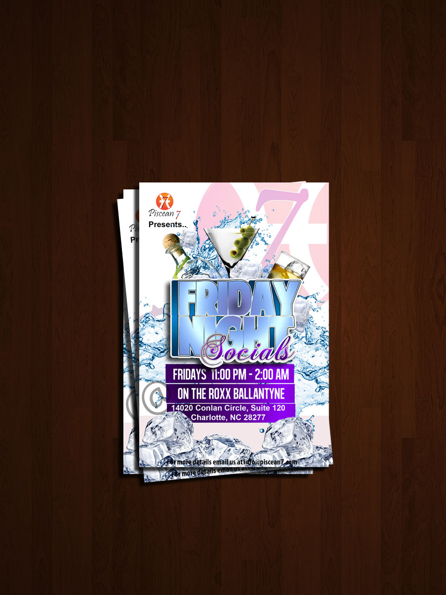 Flyer Design by newage.bossla for Piscean 7 | Design #3563807