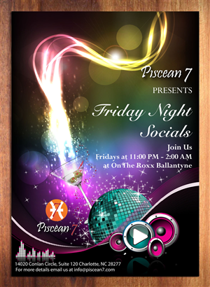 Flyer Design by Sbss for Piscean 7 | Design: #3572972