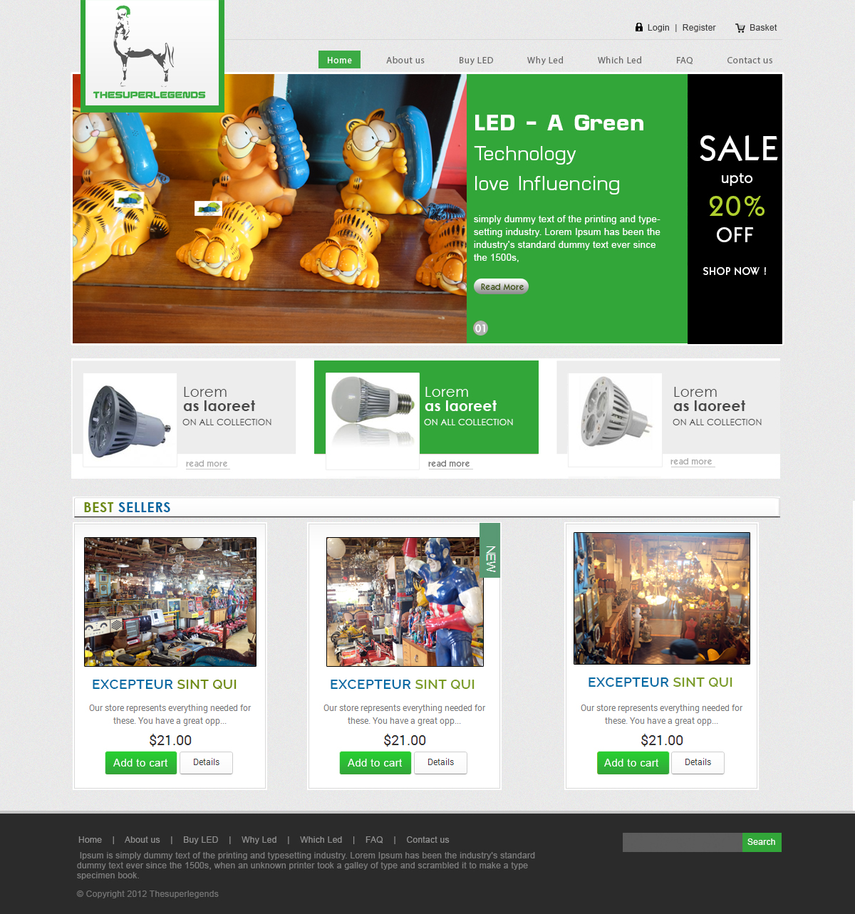 Web Design par webxvision pour super legend corp | Design #3625610
