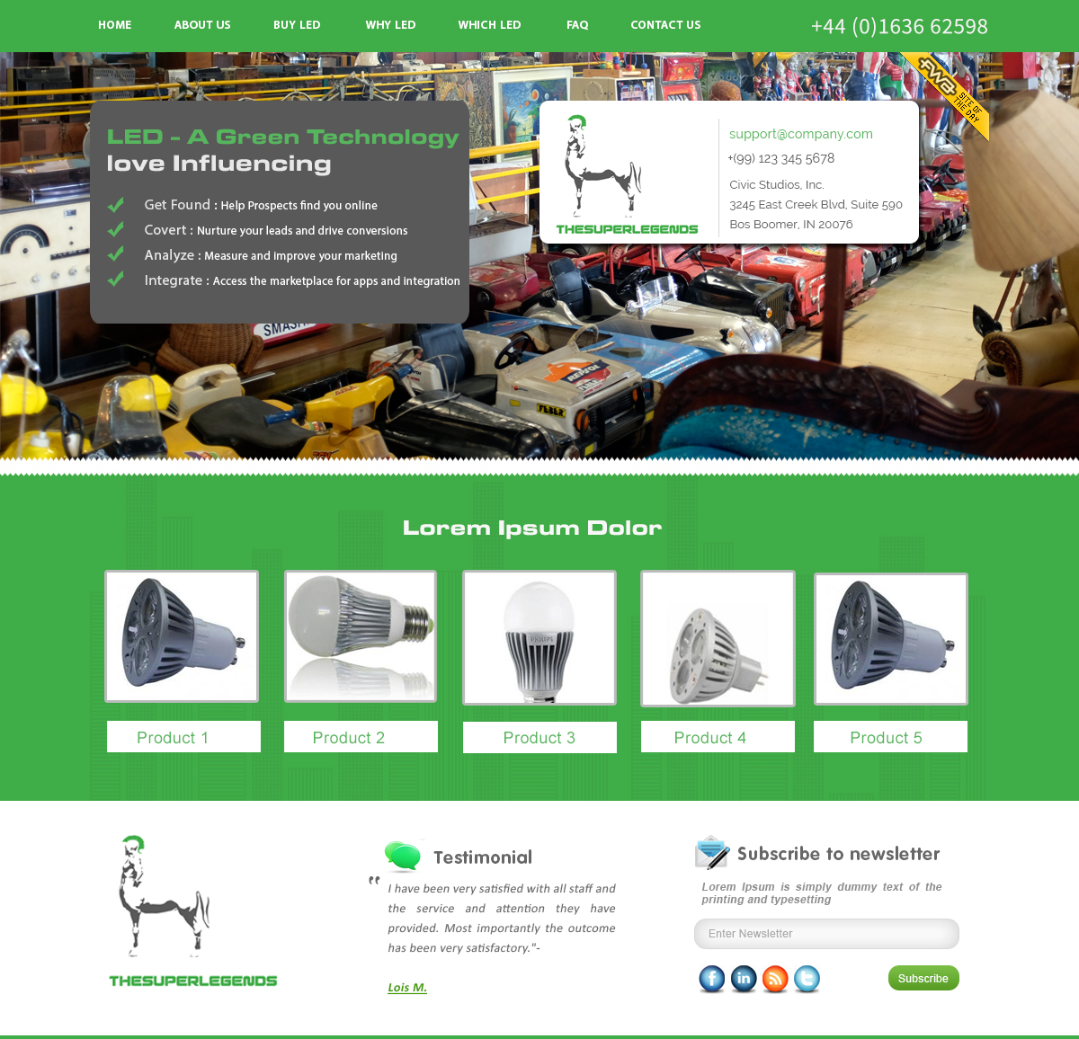 Web Design par webxvision pour super legend corp | Design #3627440