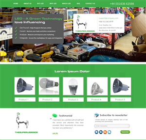 Web Design by webxvision for super legend corp | Design: #3627440