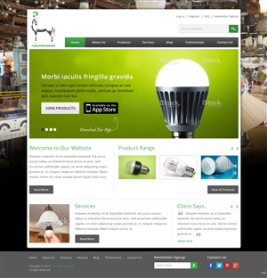 Web Design by pb for super legend corp | Design: #3578709