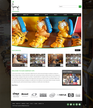 Web Design by pb for super legend corp | Design: #3578713