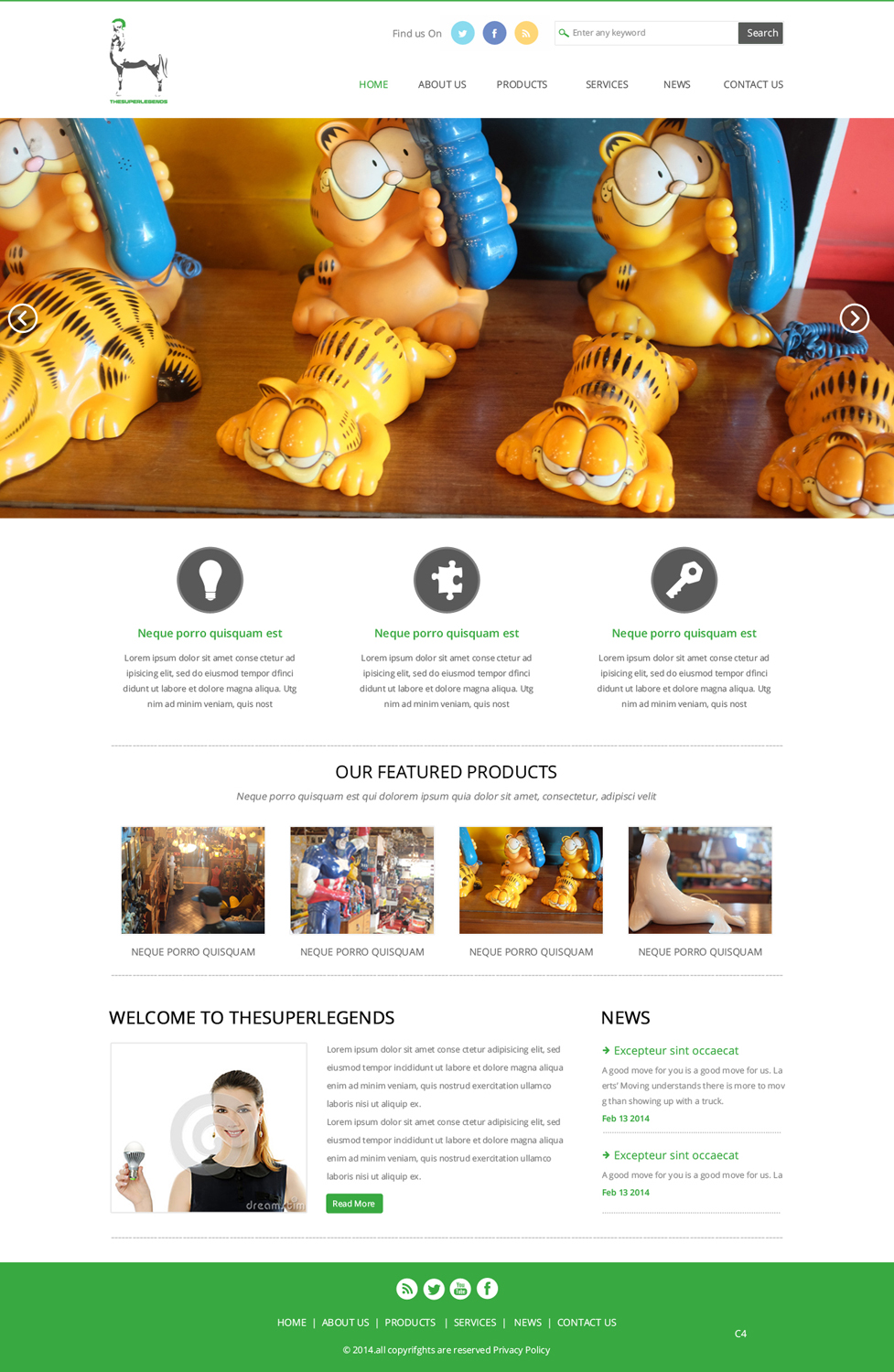 Web Design by pb for super legend corp | Design #3578731