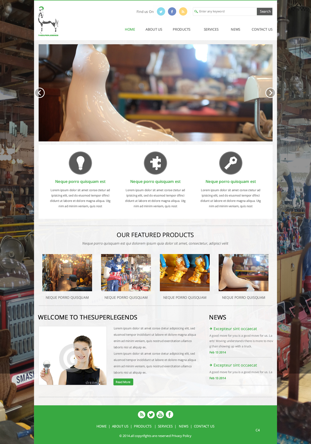 Web Design by pb for super legend corp | Design #3578732