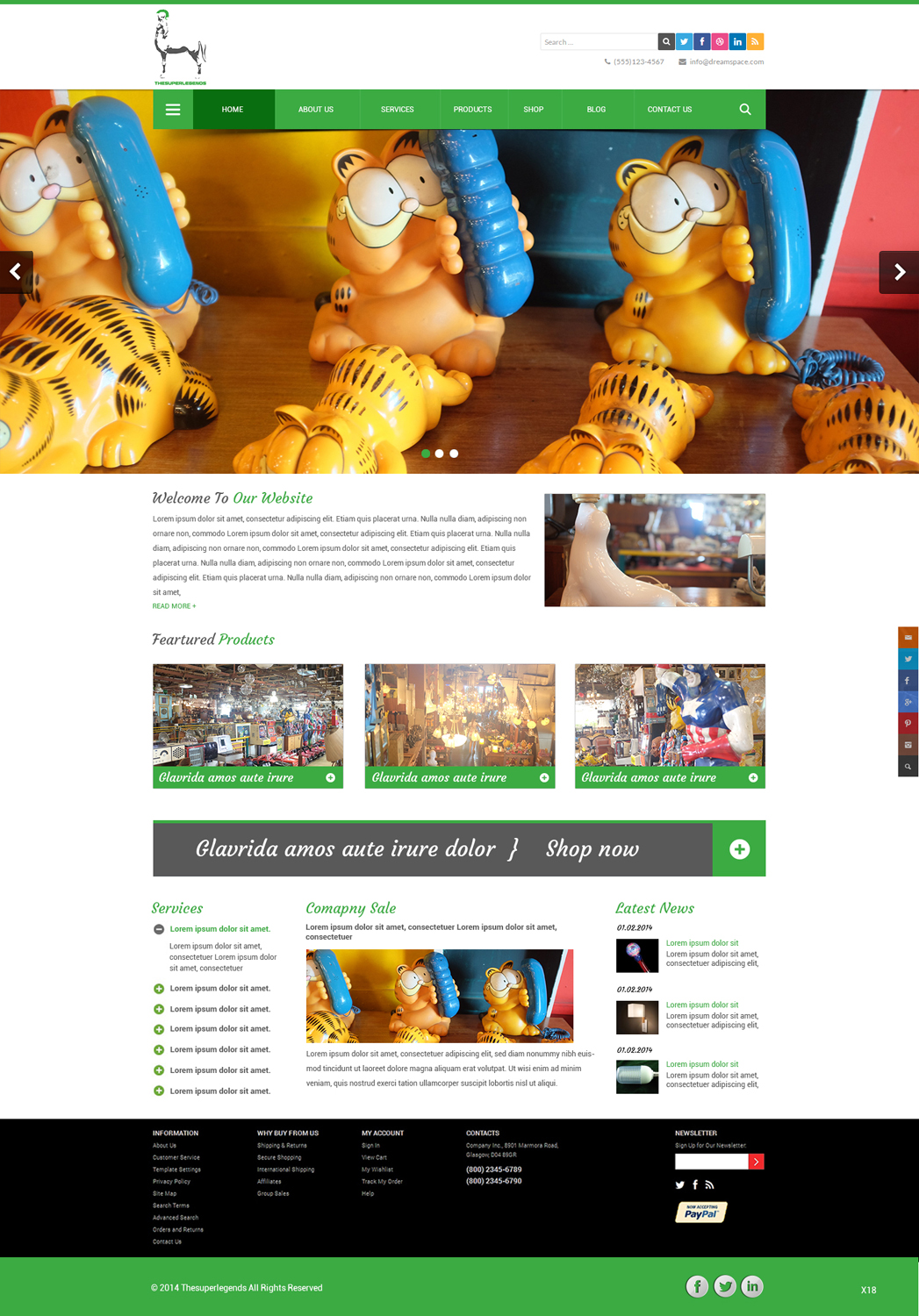 Web Design by pb for super legend corp | Design #3578744