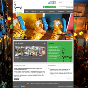 Web Design by pb for super legend corp | Design: #3583035