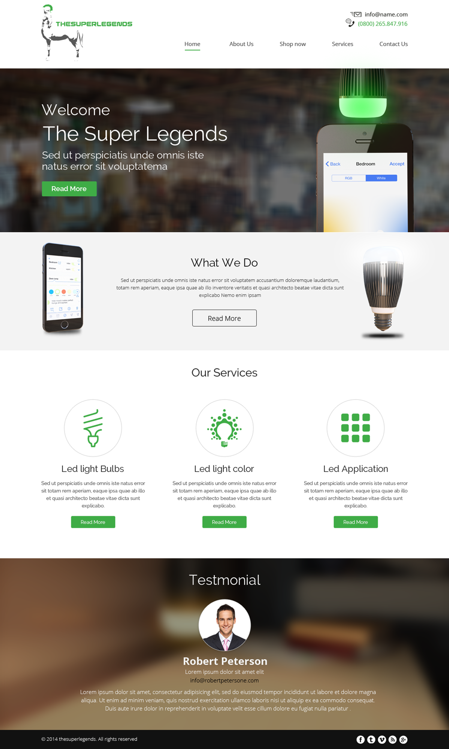 Web Design par OM pour super legend corp | Design #3603864