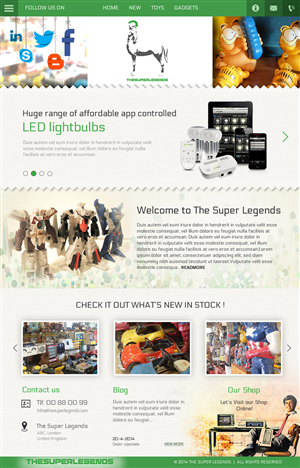 Web Design by Behriatech for super legend corp | Design: #3586181