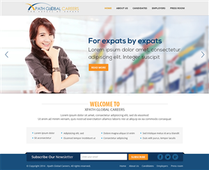 Web Design par Mayank Patel pour XPATH | Design : #3574396