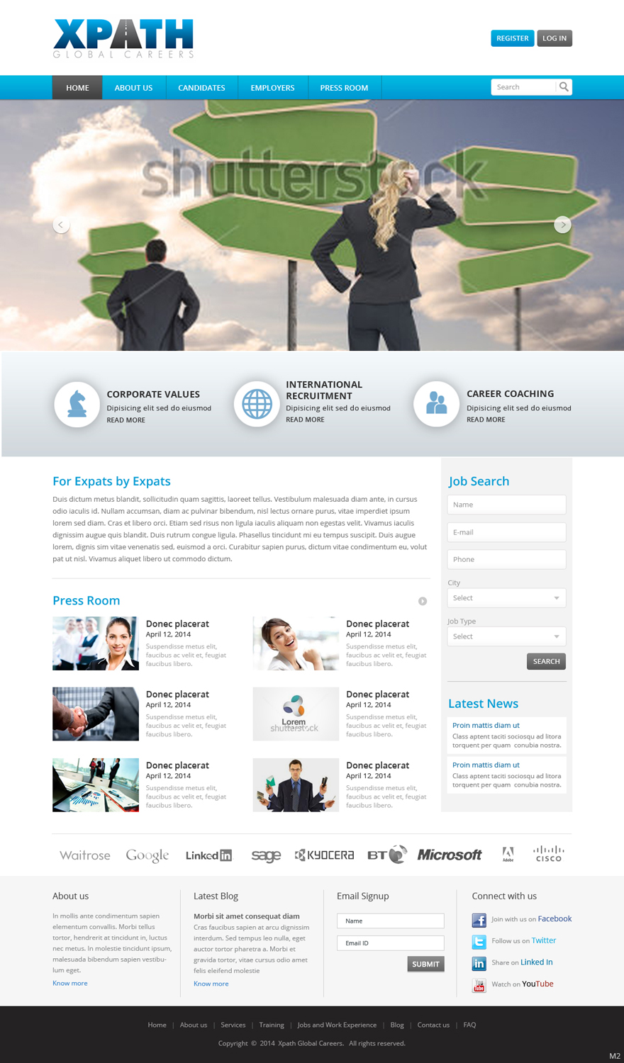 Web Design by pb for XPATH | Design #3578790