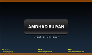 Business Card Design by amdhad