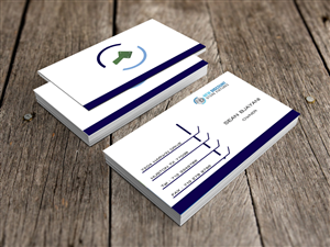 Business Card Design by  SerbanC