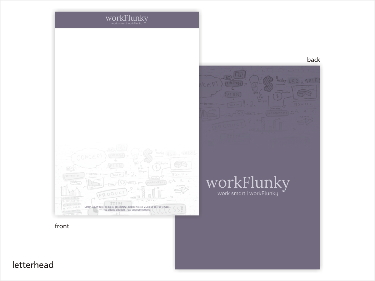 Stationery Design by mag wong for workFlunky | Design #3570927