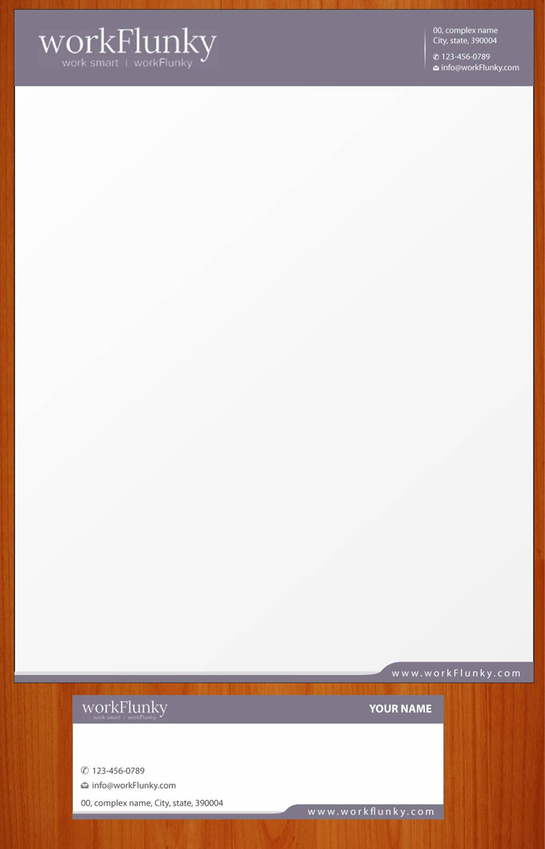 Diseño de Papelería por Sbss para workFlunky | Diseño #3573088