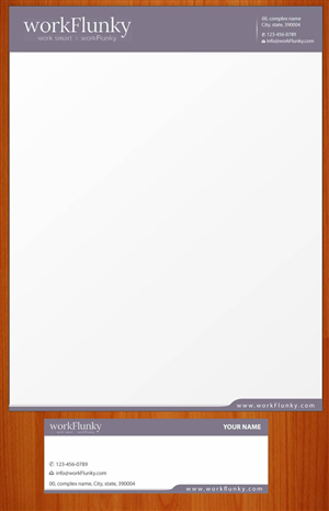 Stationery Design by Sbss for workFlunky | Design: #3573088