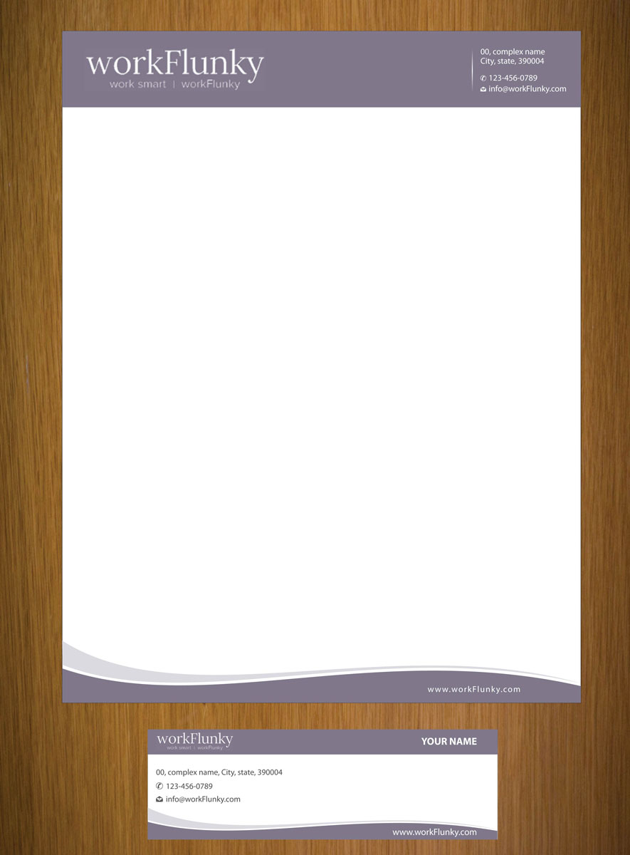 Stationery Design by Sbss for workFlunky | Design #3573103