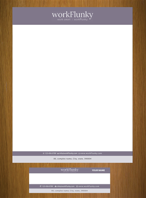 Stationery Design by Sbss for workFlunky | Design: #3573150
