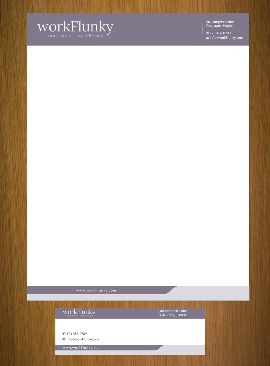 Stationery Design by Sbss for workFlunky | Design #3573167