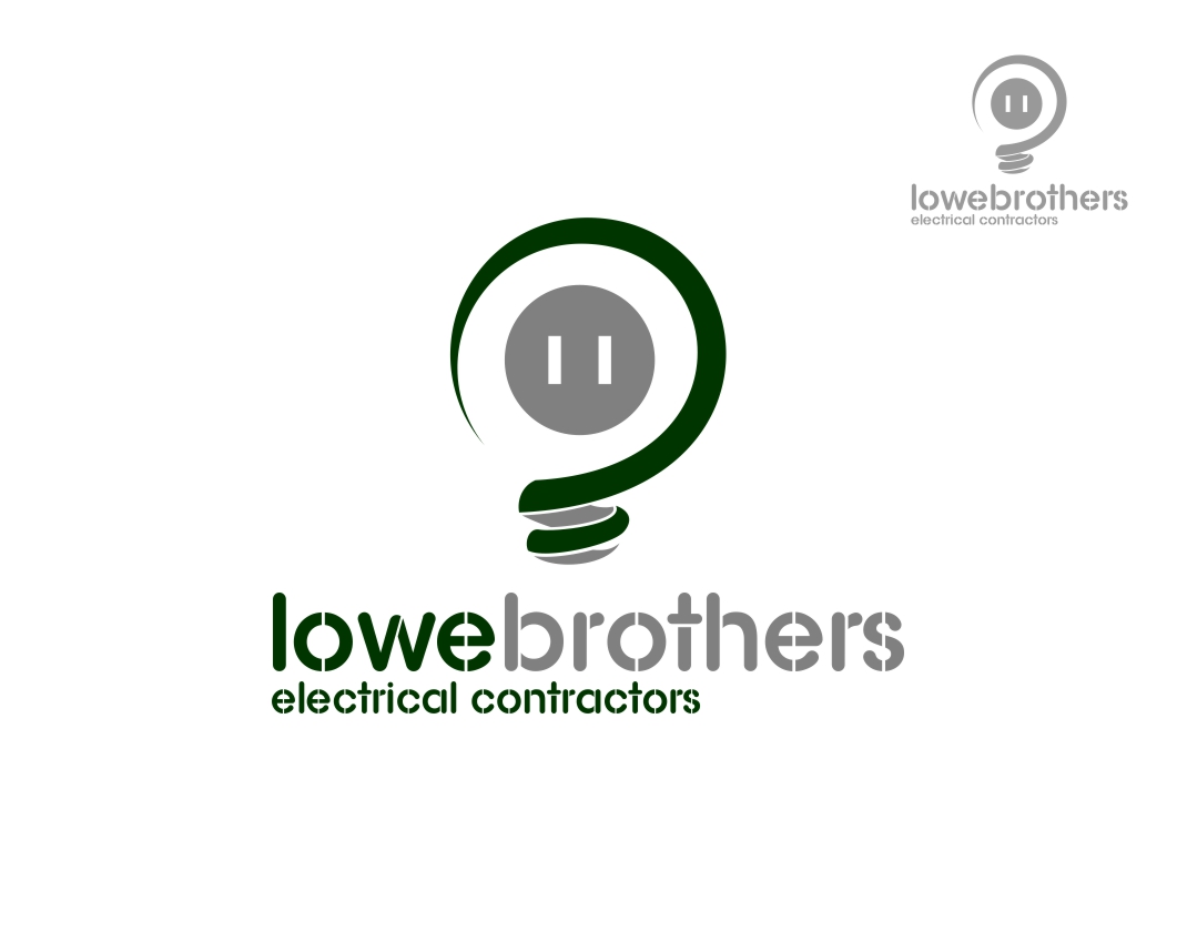 Logo Design by color designer for Lowe Brothers Electrical Contractors, LLC | Design #3562566