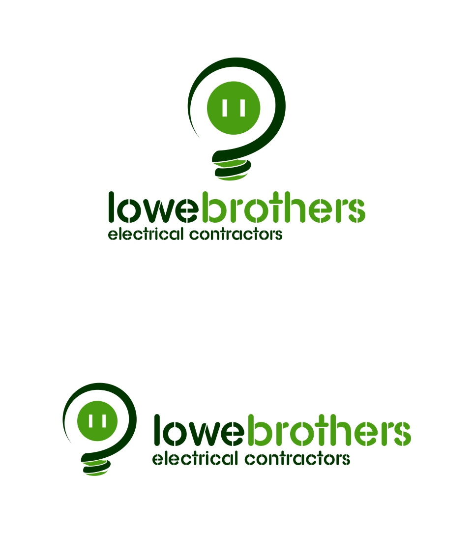 Logo Design by color designer for Lowe Brothers Electrical Contractors, LLC | Design #3563959