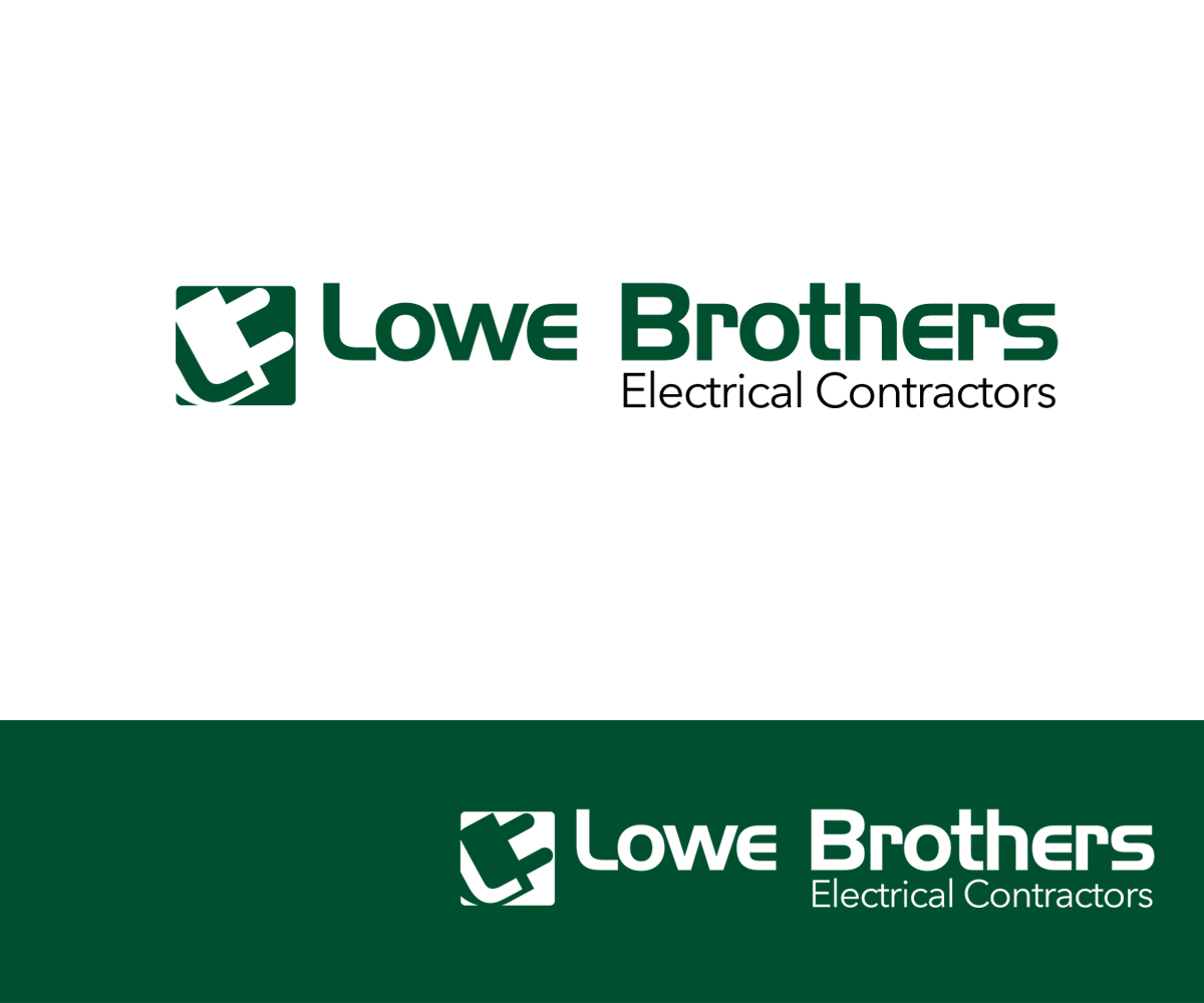 Logo Design by HeroG®APHIX for Lowe Brothers Electrical Contractors, LLC | Design #3570032